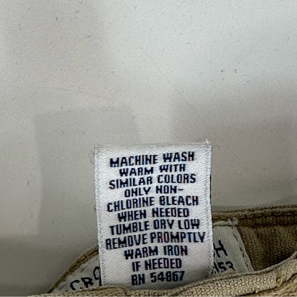 Abercrombie & Fitch SHORTS 100% cotton dark khaki SIZE 4 excellent shorts - Picture 7 of 10